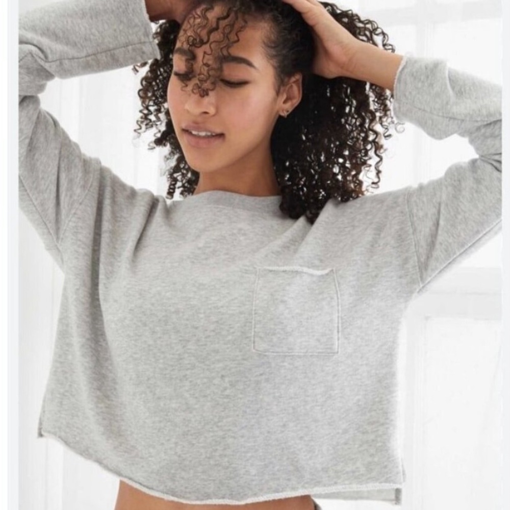 Aerie Cropped Sweatshirt